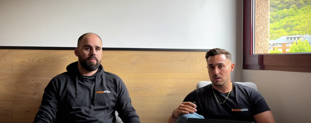 Gaizka Pérez y Victor Cots son los fundadores del Amznelite emprendedores especializados en Amazon FBA desde el 2025